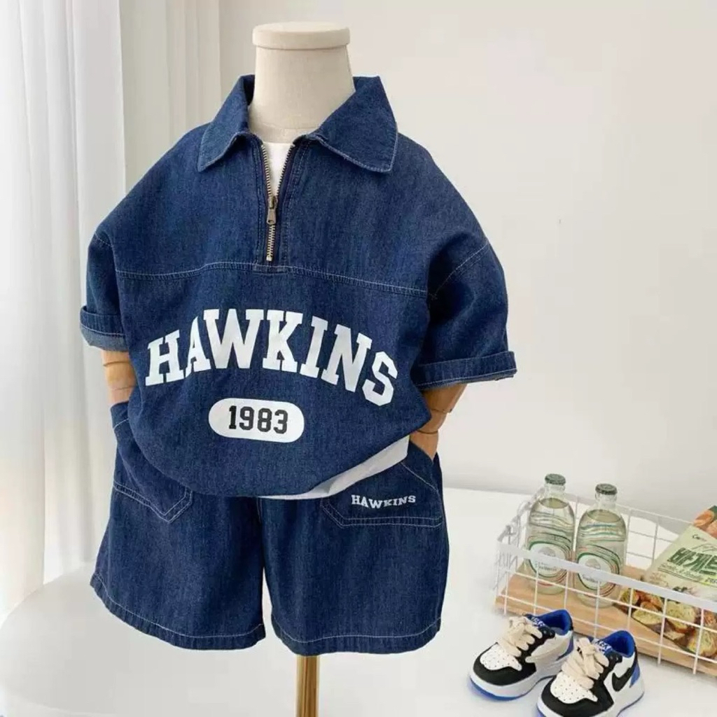 set jeans denim anak cowok import