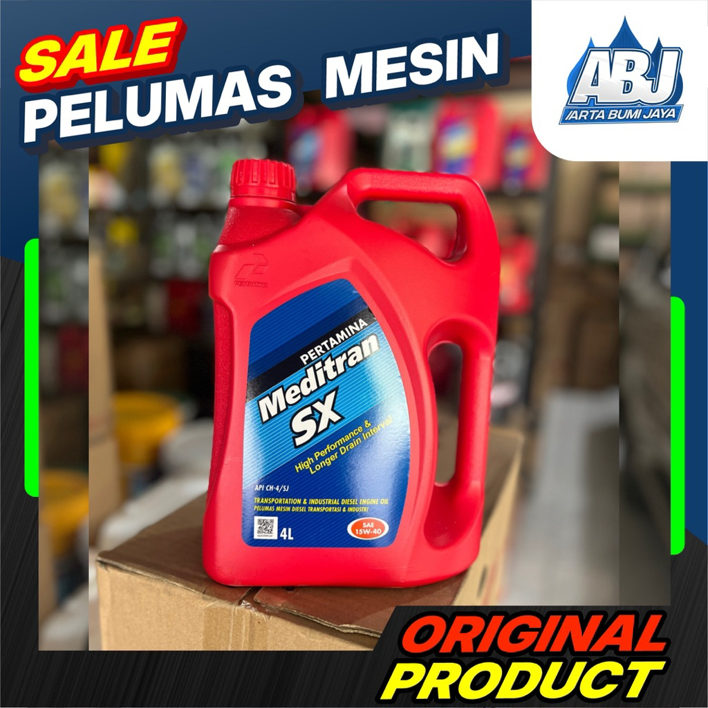 Oli Diesel Meditran SX 15W-40 Kemasan