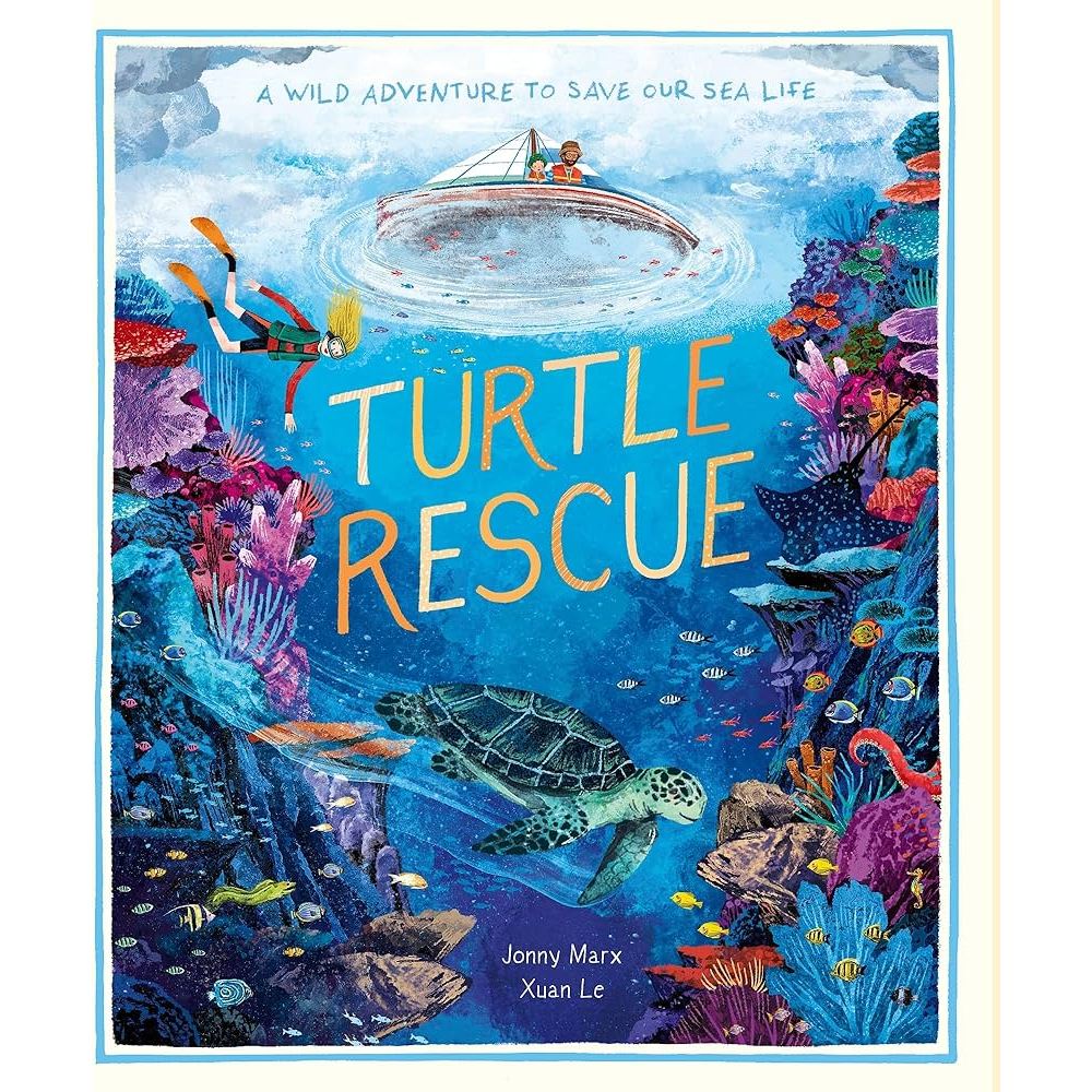 Turtle Rescue – Petualangan Seru Penyelamatan Penyu | Buku Anak Edukatif Tentang Laut & Lingkungan -