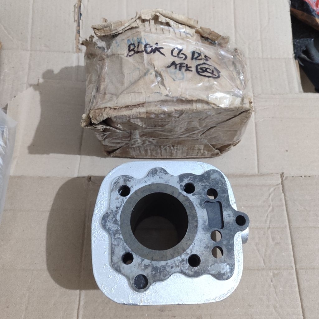 cylinder silinder block blok boring honda CG125 CG 125 CG-125 nos
