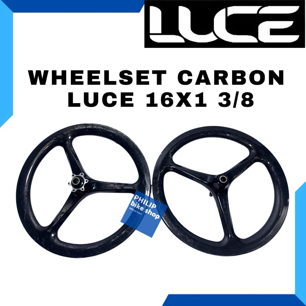 Wheelset Carbon Luce Sepeda Lipat 16 349 New
