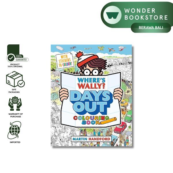 Walker-Where S Wally Colouring Book Days Out