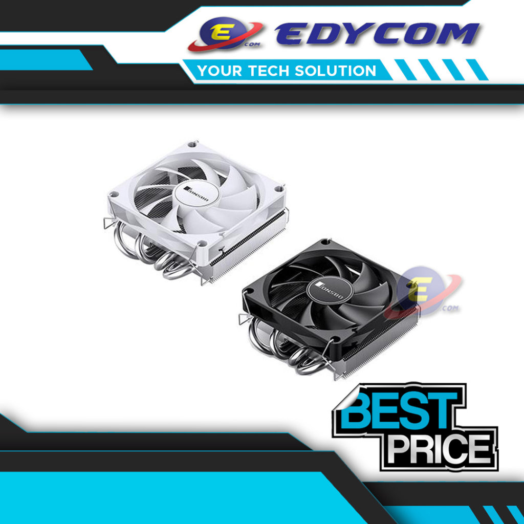 JONSBO HP-400S - 4 Heatpipe Low Profile CPU COOLER
