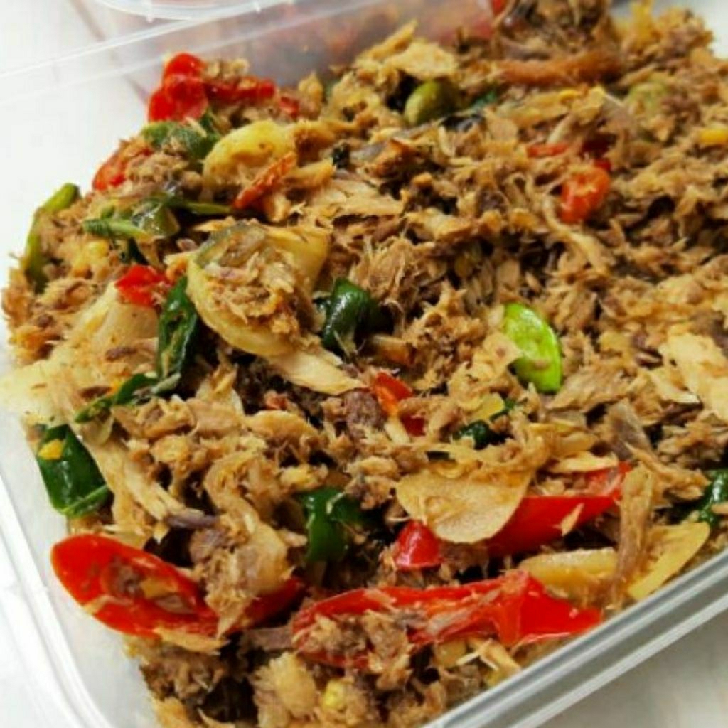 TONGKOL SUWIR PETE KEMANGI ENAK MASAKAN RUMAHAN TONGKOL +- 250GRAM