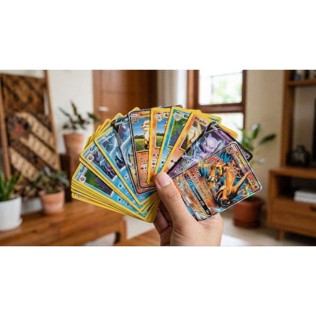 [PAKET] 25 Pcs Kartu Pokemon TCG English Asli - Mix Random Bulk