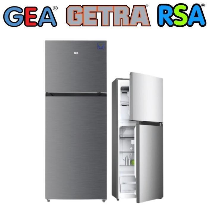 GEA KULKAS 2 PINTU 217 LITER G2HD217 G2HD 217 G2HD-217 NO FROST LOW WATT BEKASI MURAH GARANSI RESMI
