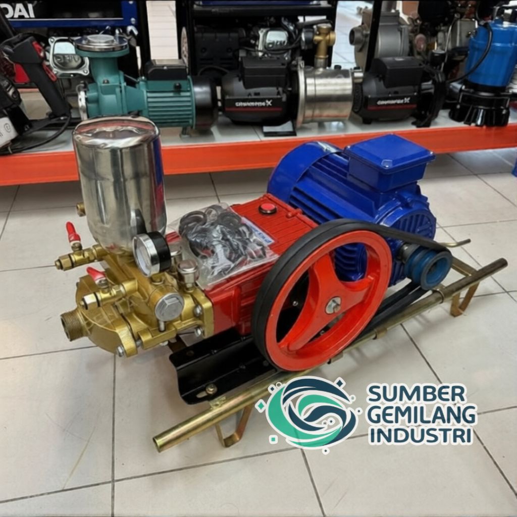 Power Sprayer KIT SANCHIN SCN 30 Dengan Dinamo 3HP 1Phase Full Rakit