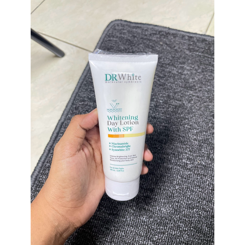 (New segel) Dr white whitening day lotion