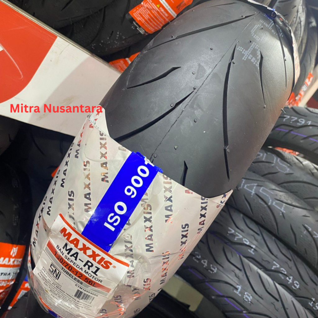 SNI Ban MAXXIS MA-R1 TUBLESS Import [ 130/70-12  ] Ban Motor VESMET TUBELESS SOFT SOMPOUND MONKEY, V
