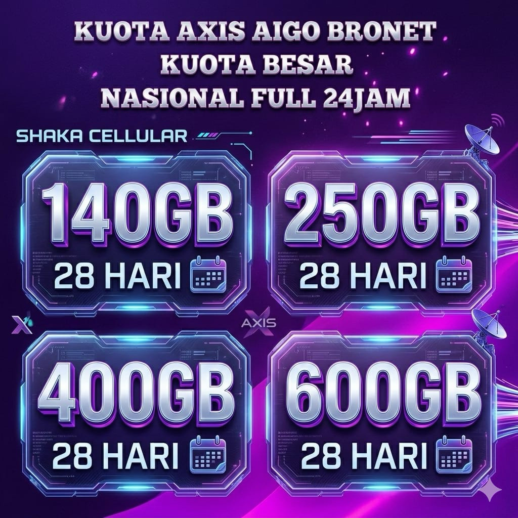 KUOTA BESAR AXIS AIGO BRONET NASIONAL