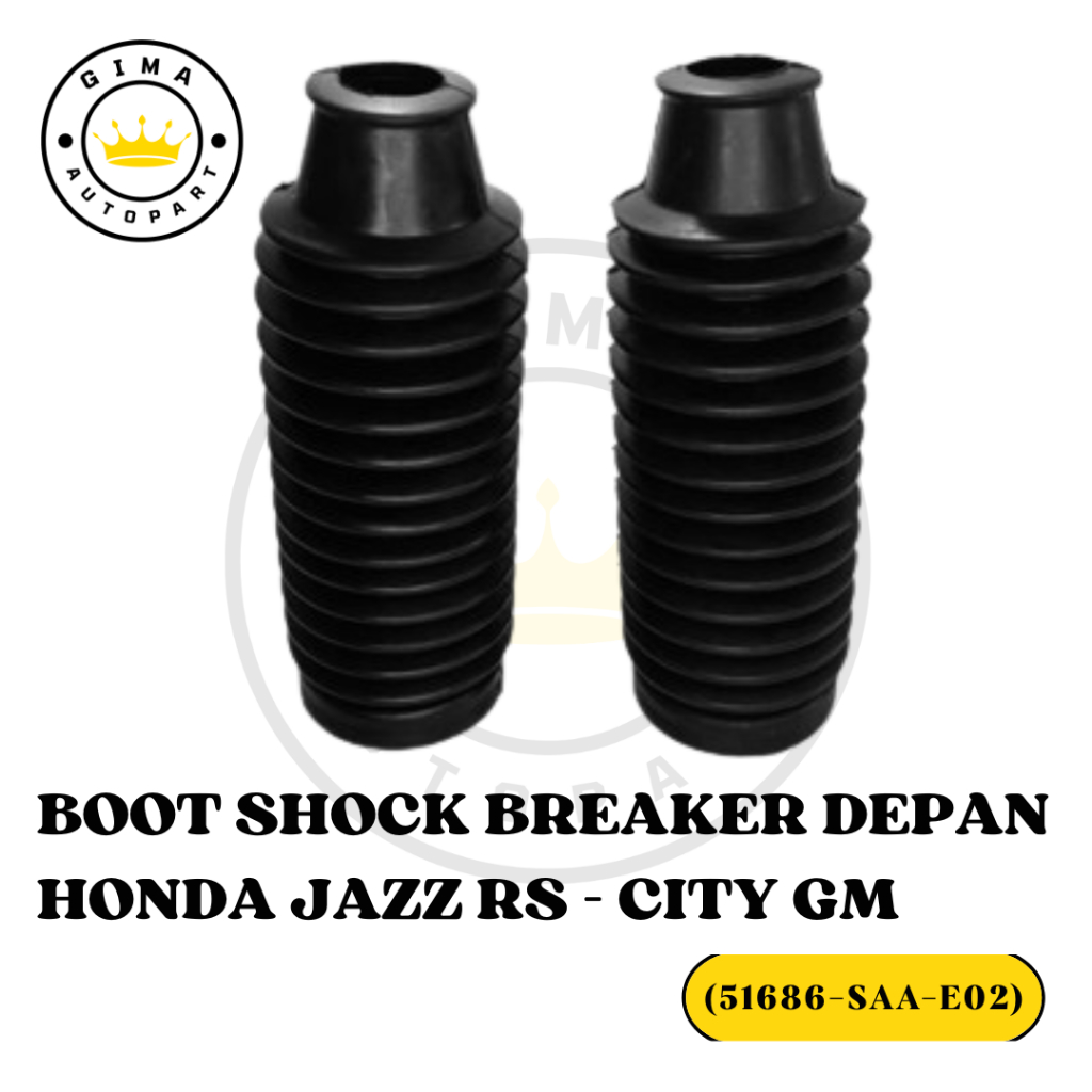 Karet Boot Stopper Stoper Shock Breaker Shockbreaker Depan Mobil Honda Jazz RS - City GM | High Qual