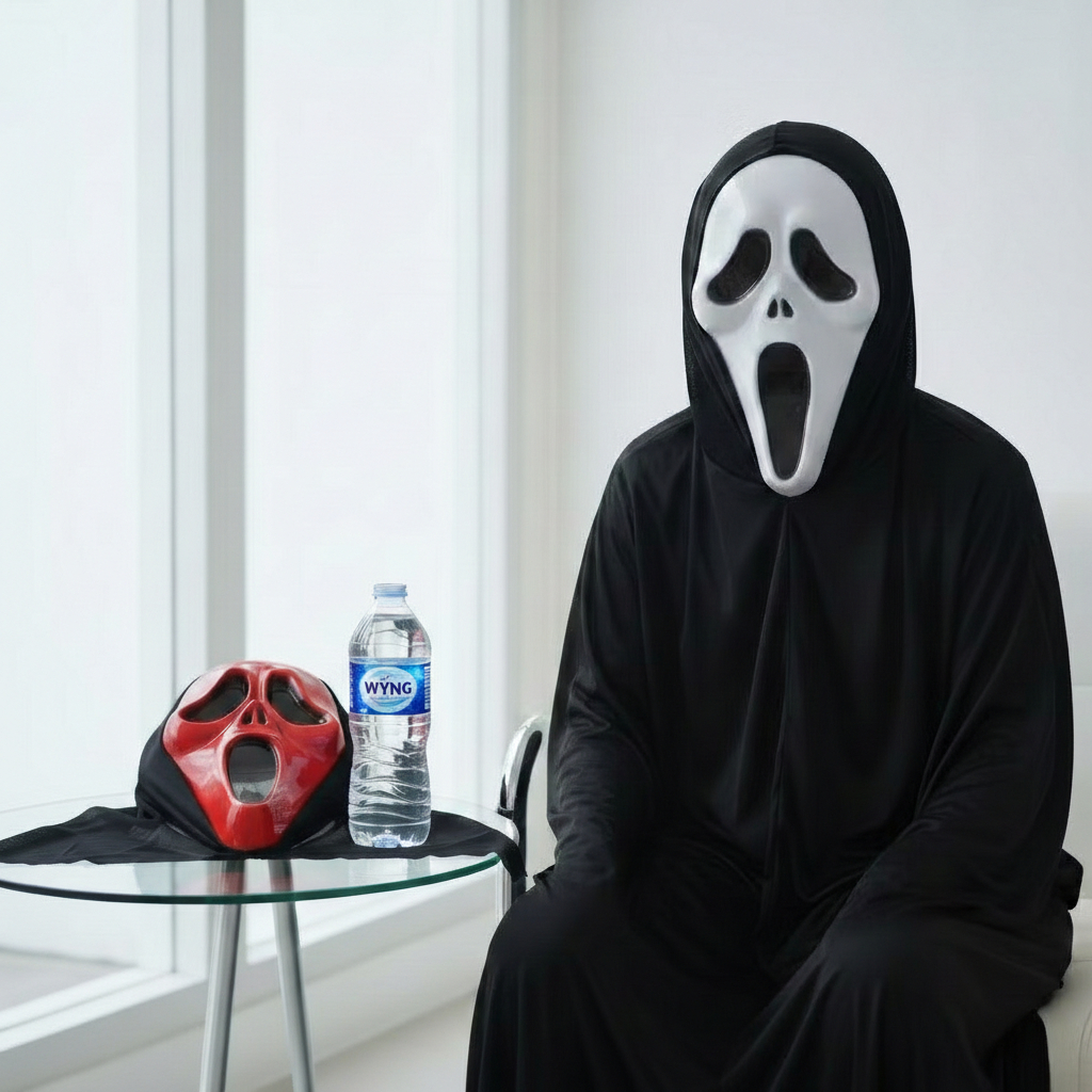 Topeng Tengkorak Scream Ghost Halloween Skull Mask