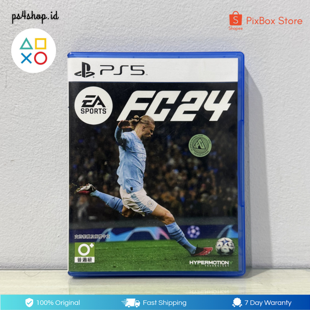 BD KASET FC 24 PS5 PS4 BEKAS SECOND MURAH FC24 FIFA 24 GAME BOLA 2024 FIFA24 HAALAND PLAYSTATION 5