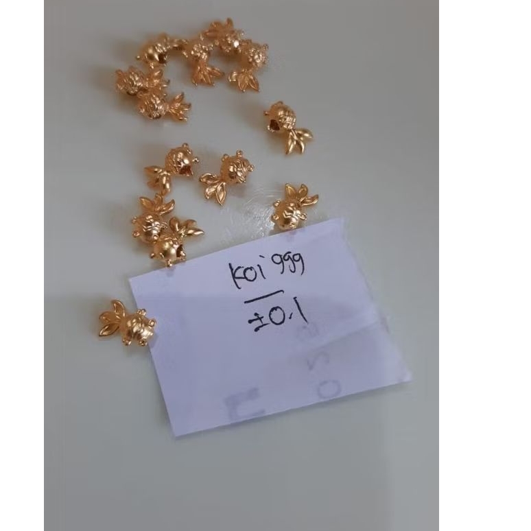 CHARM IKAN KOI KADAR 24K HONGKONG 999