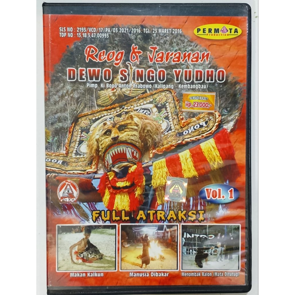 vcd reog Ponorogo