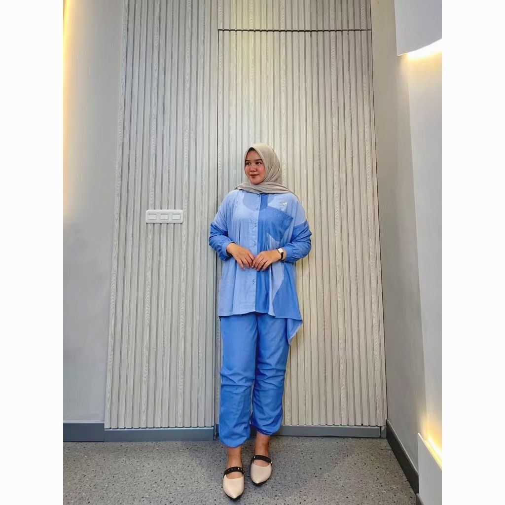 MONNO Set Celana by OKEDASHOP