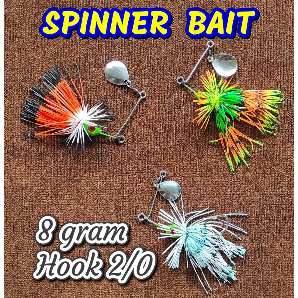 SPINNER BAIT SPINNER V UMPAN CASTING UMPAN GABUS TOMAN DLL UMPAN MANCING CASTING