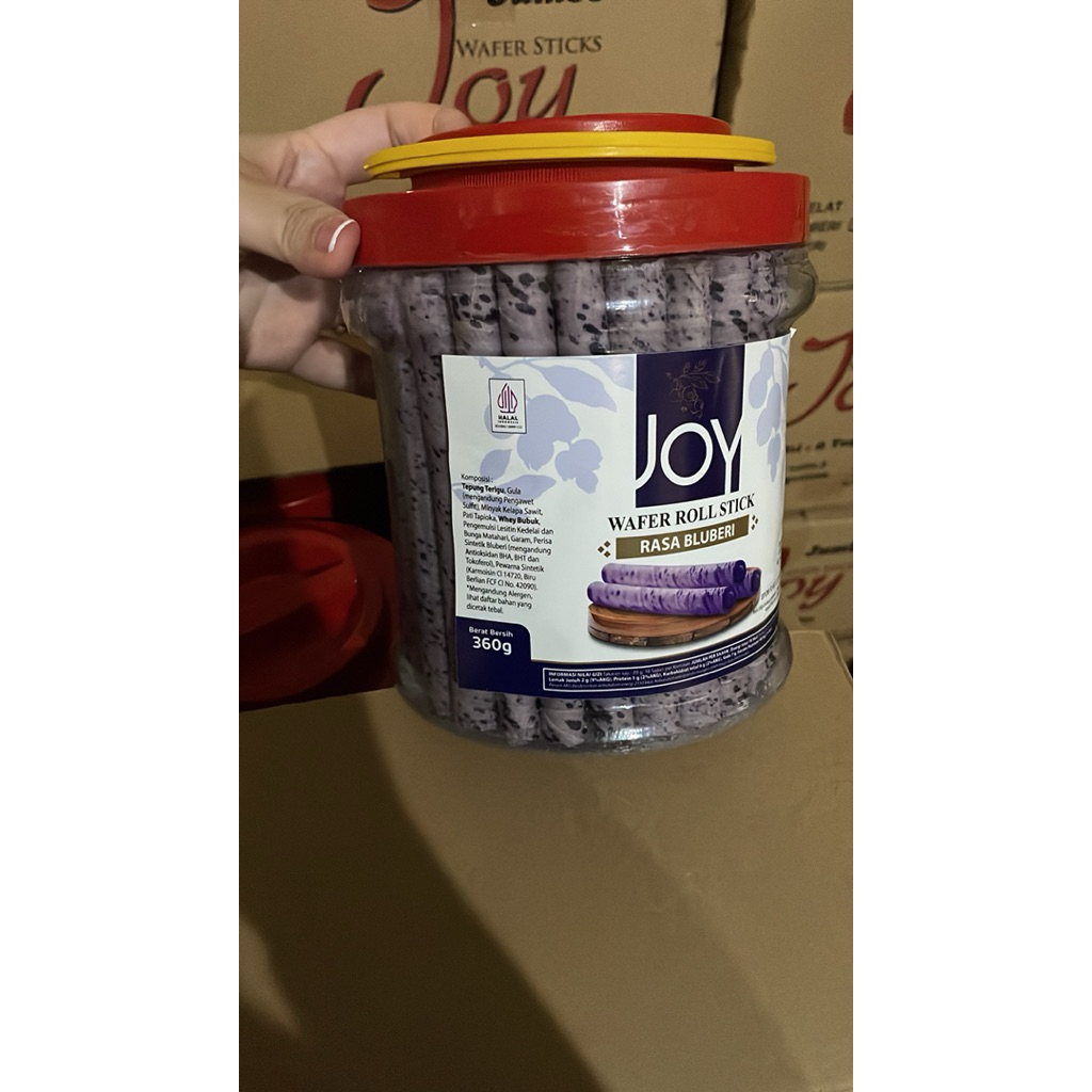 wafer roll stick jajan lebaran JOY