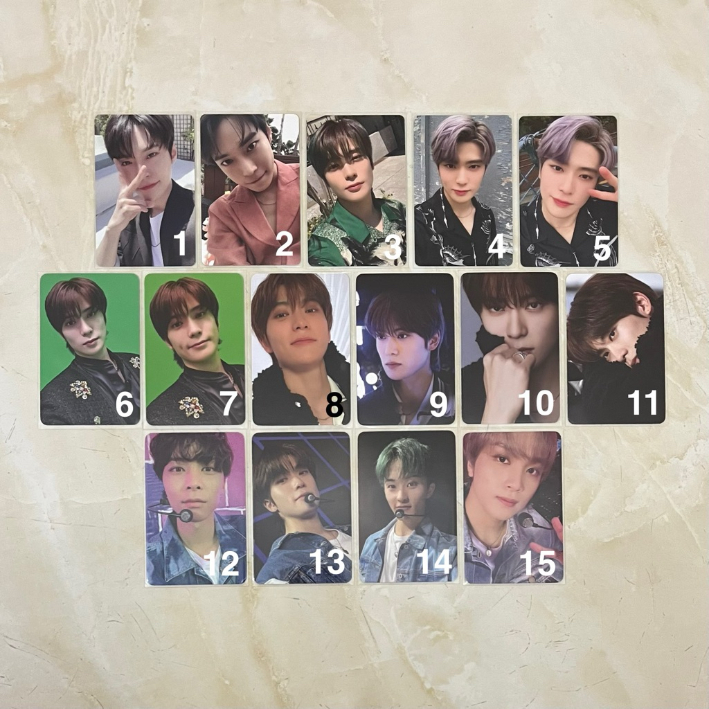 [ SALE ] Ready Stock PC Photocard AAB NCT 127 Johnny Suh Lee Taeyong Mark Haechan Donghyuck Kim Doyo