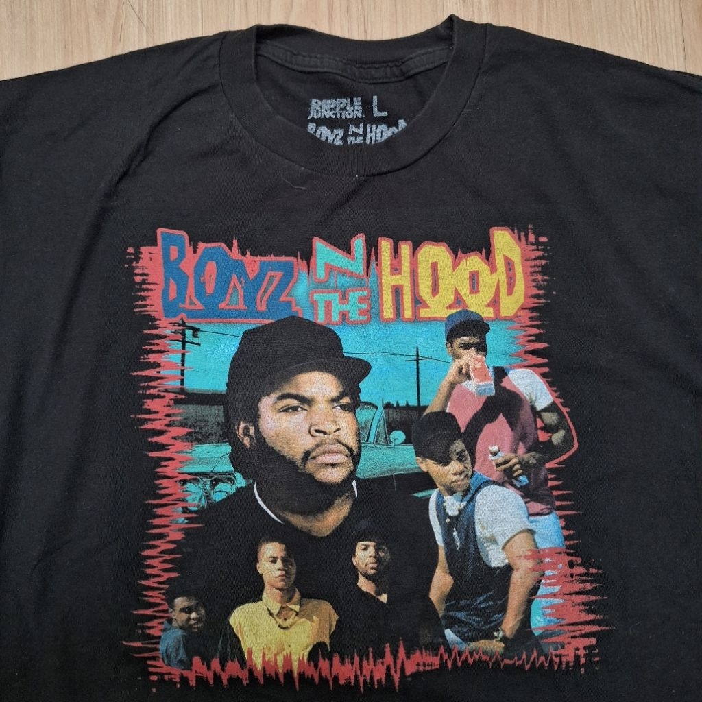vintage kaos musik rap wutang boys n the hood