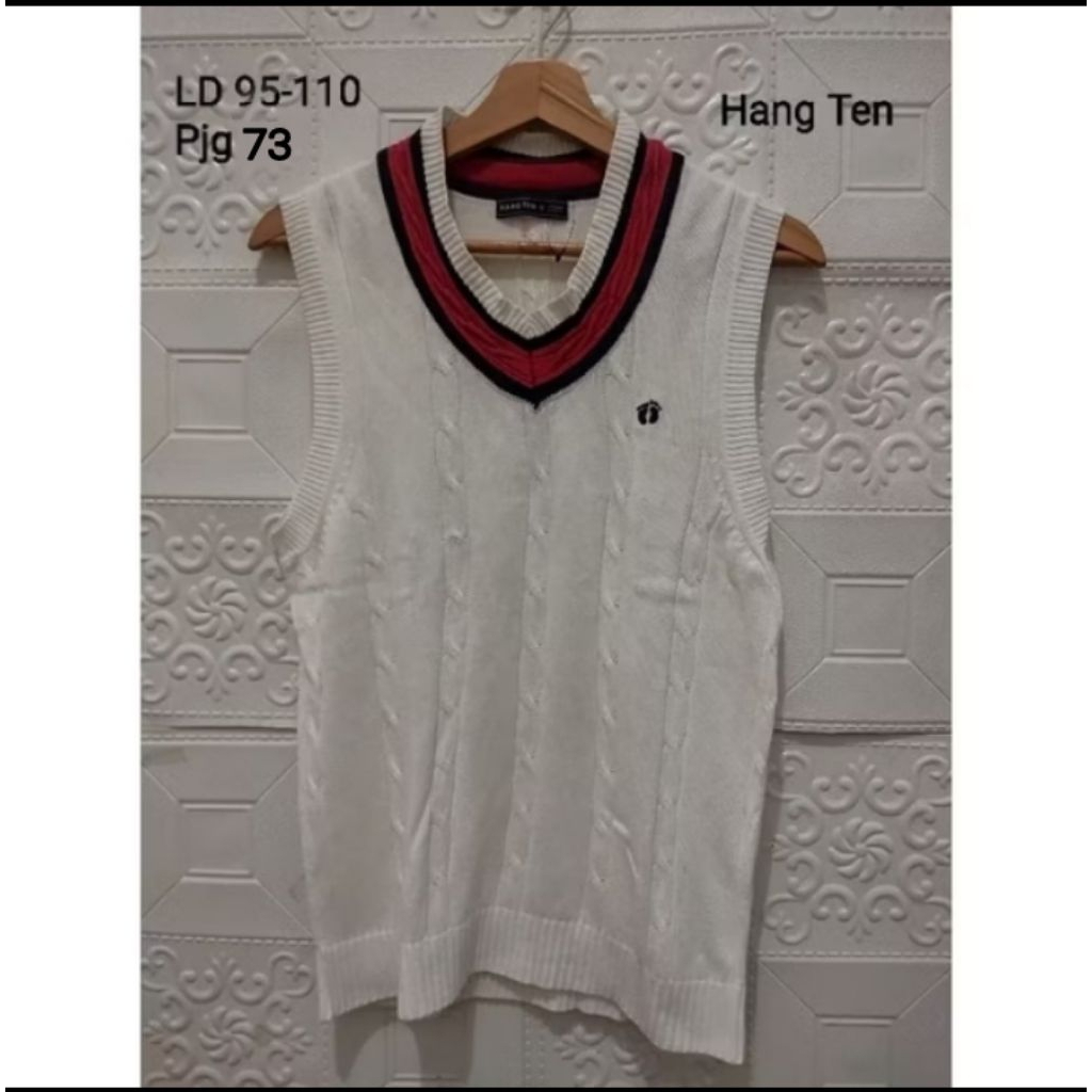 Rompi Vest Academy Hang Ten Original