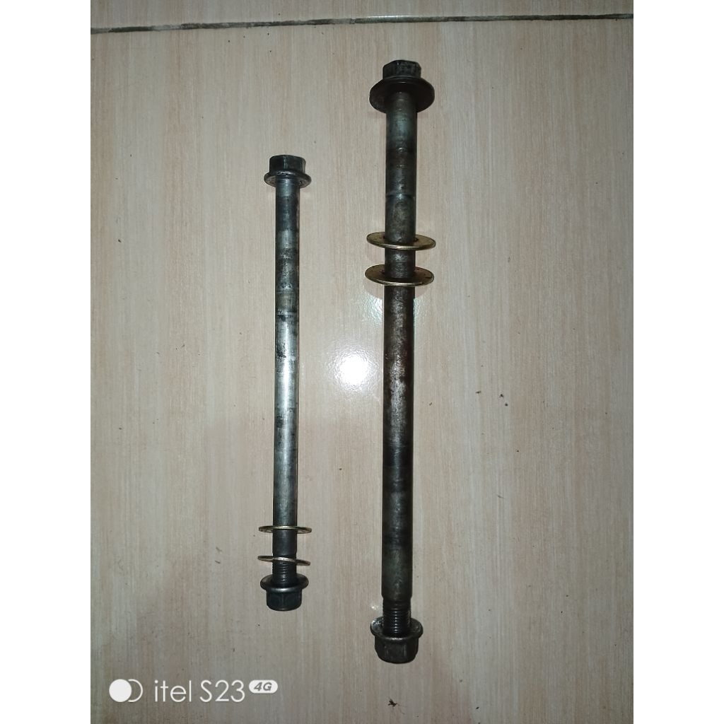 AS RODA DEPAN BELAKANG SET MUR DAN O RING VIXION OLD LAMA VIXION NEW ORIGINAL COPOTAN ASLI MOTOR YAM