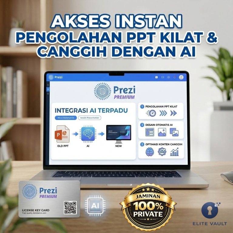Prezi AI Premium Pro Tools PPT Canggih Untuk Persentasi Anda Bergaransi 100% Private