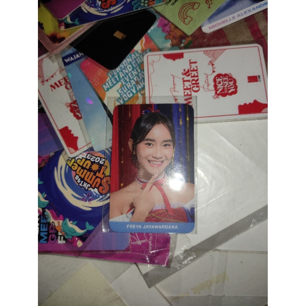 PHOTOCARD FREYA CIRCUS JKT48 100% OFFICIAL