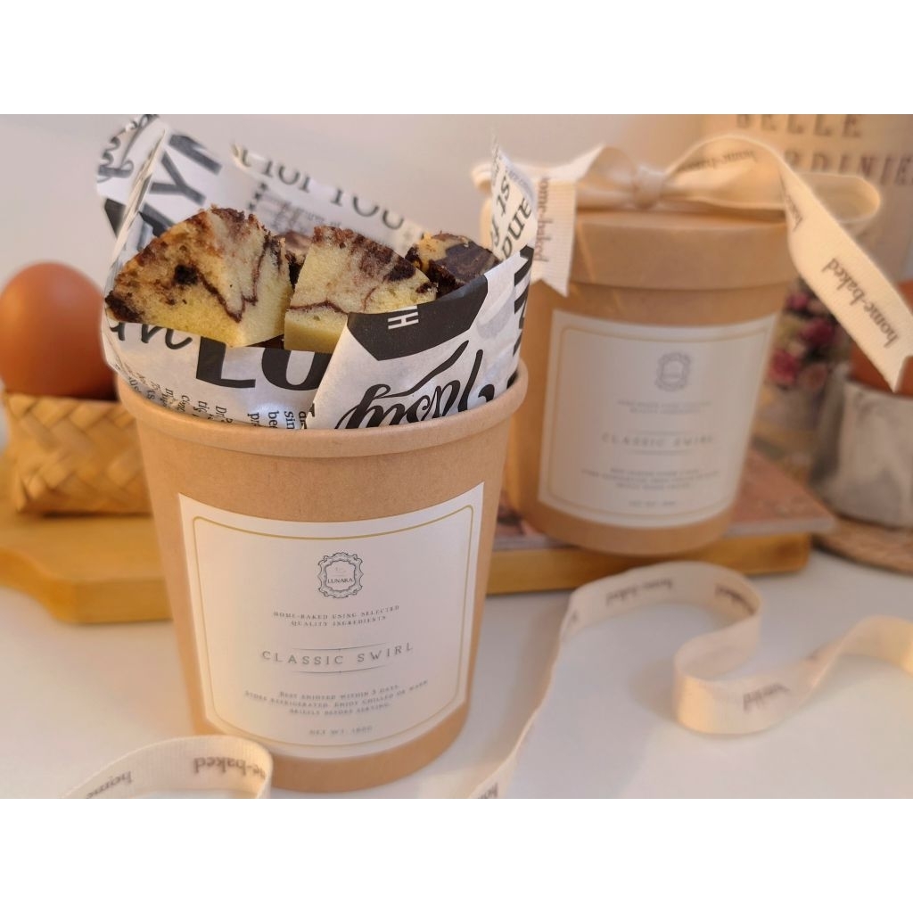 Classic Marble Butter Cake Bites | Wijsman