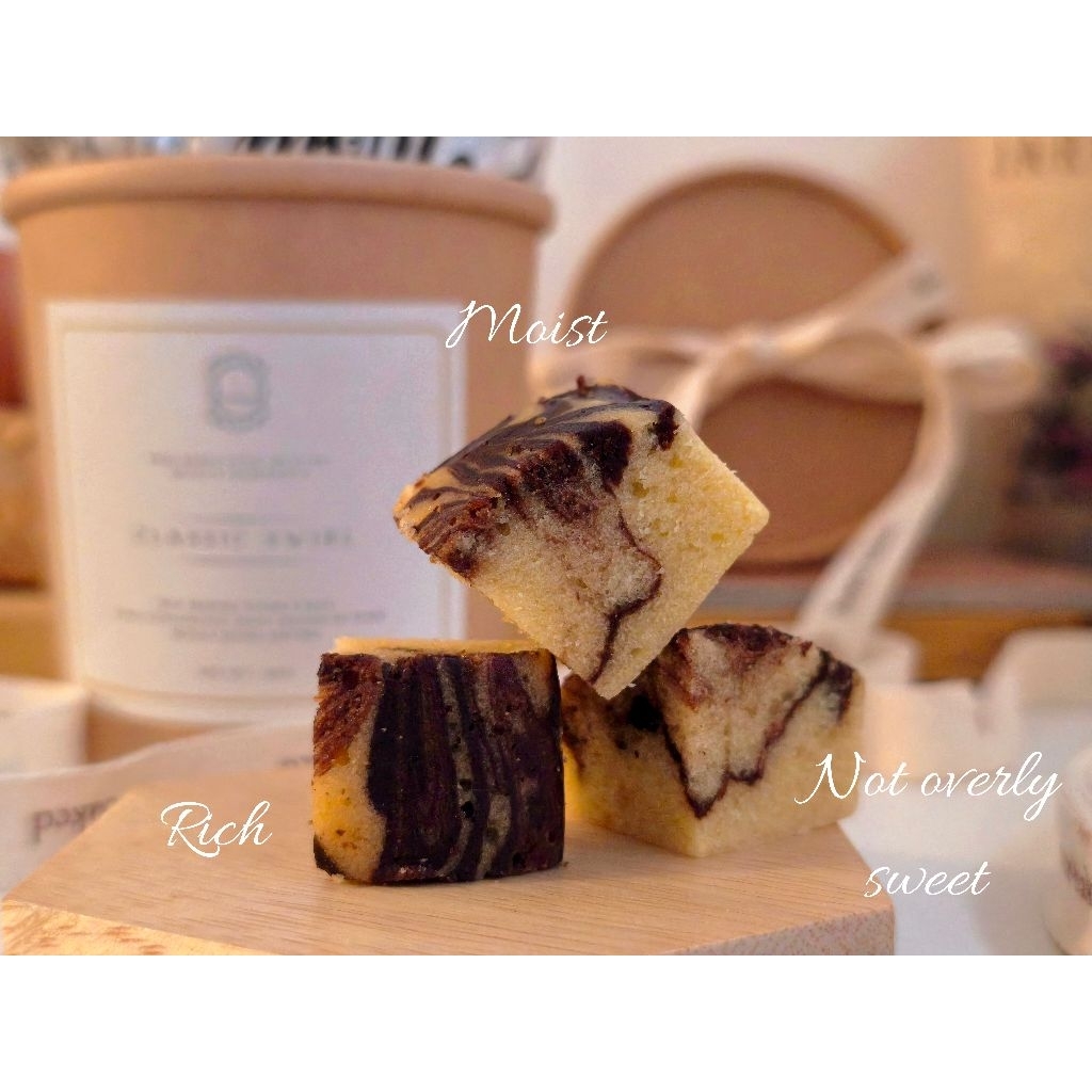 Marble Butter Cake Bites | Classic Homemade