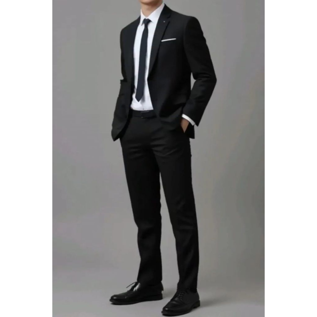 jas pria dewasa setelan JAS+CELANA+KEMEJA PUTIH+DASI