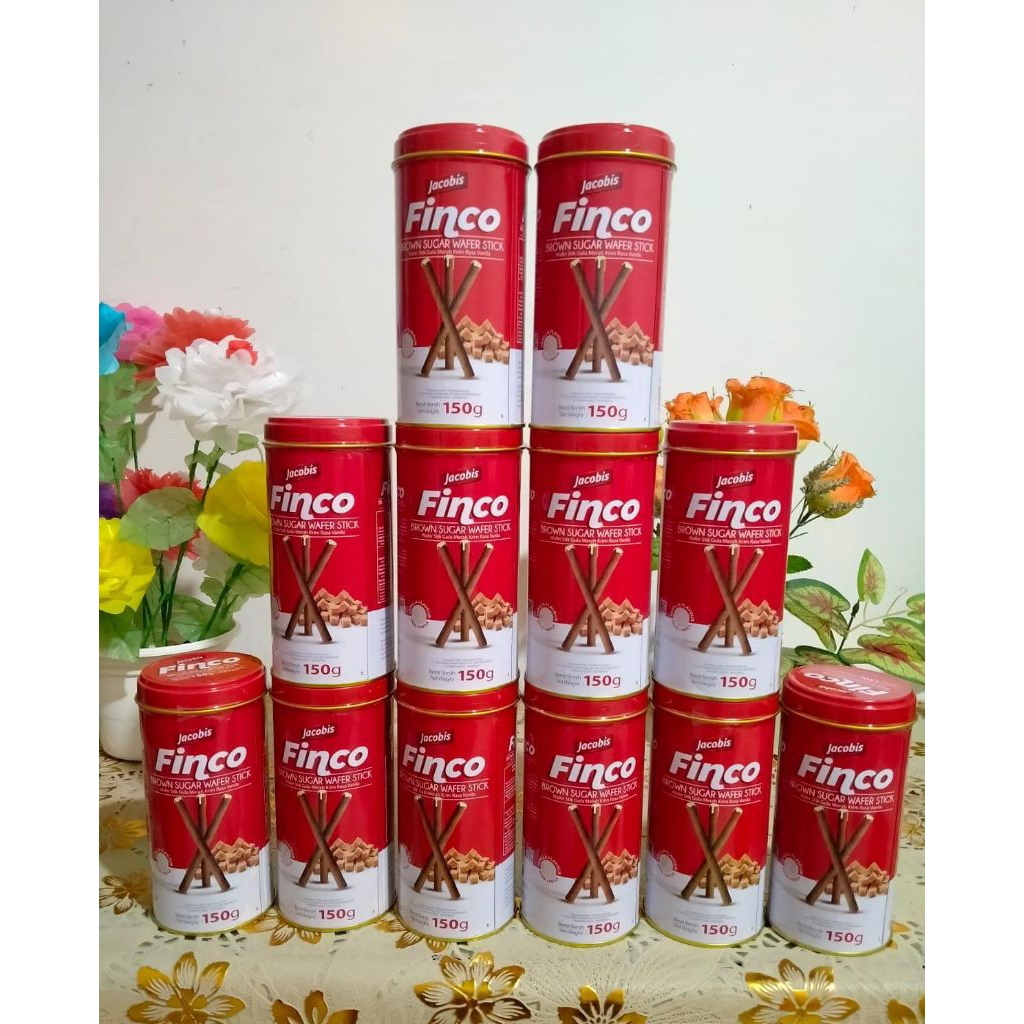 6 Kaleng Astor Wafer Stick Finco Jacobis 150Gram