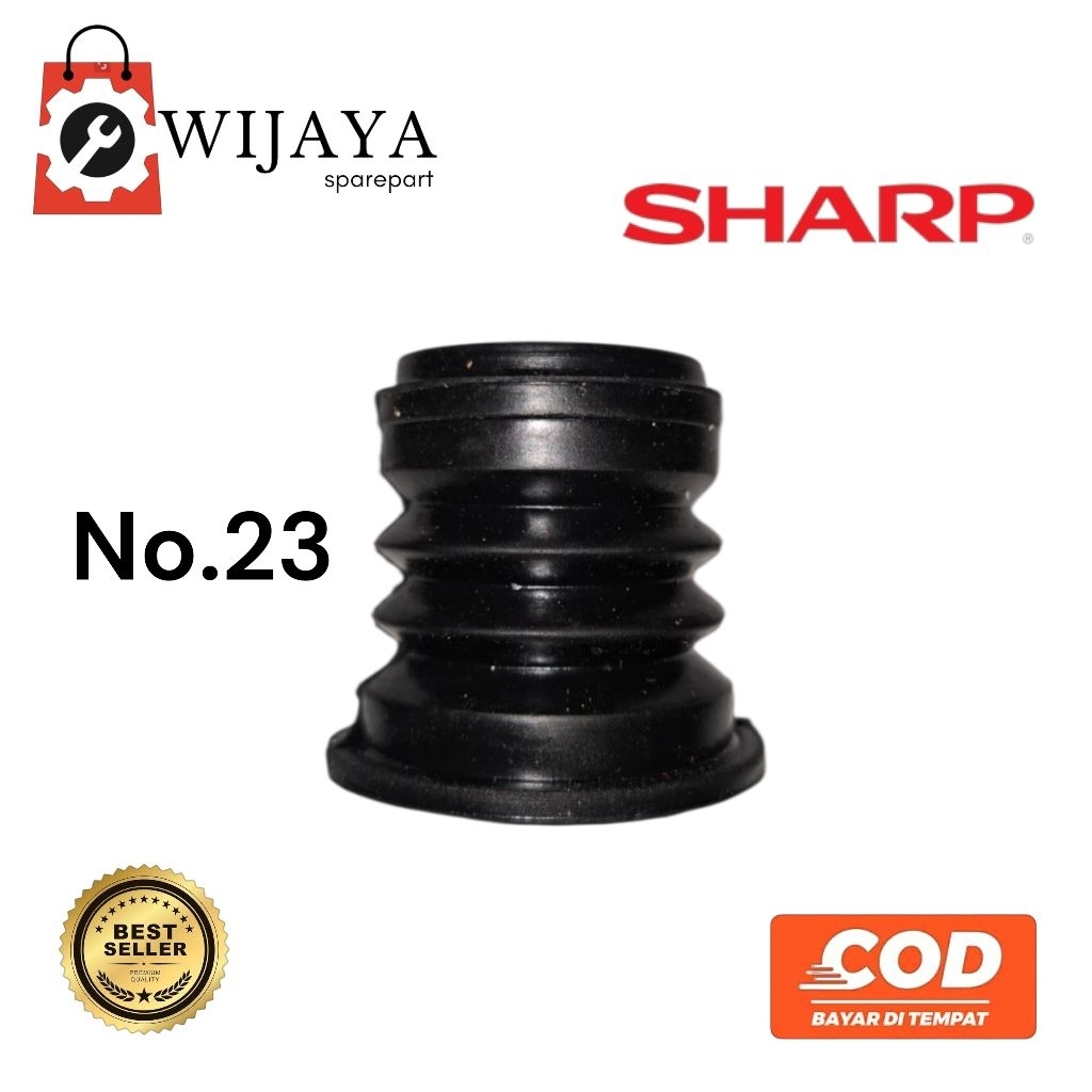 Seal karet pembuangan Mesin cuci Sharp No.23