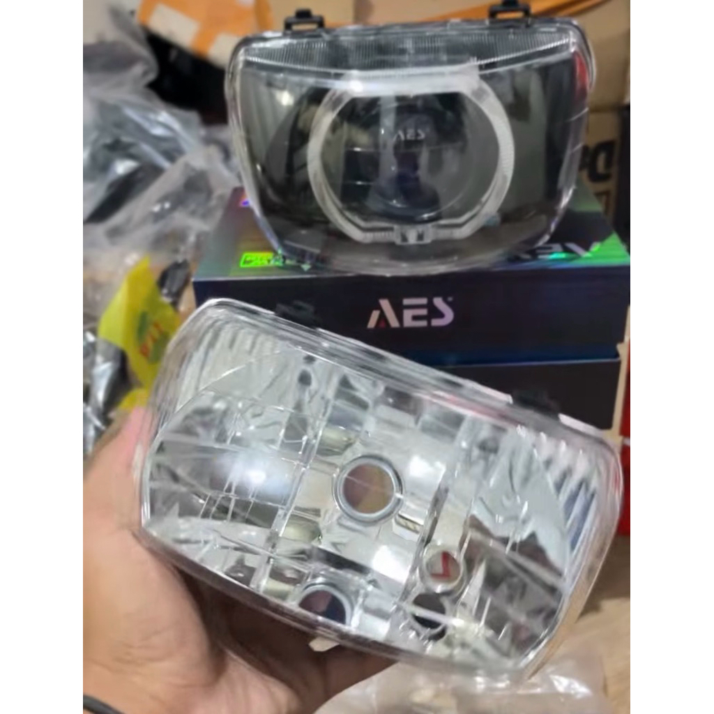 lampu depan legenda 2 original