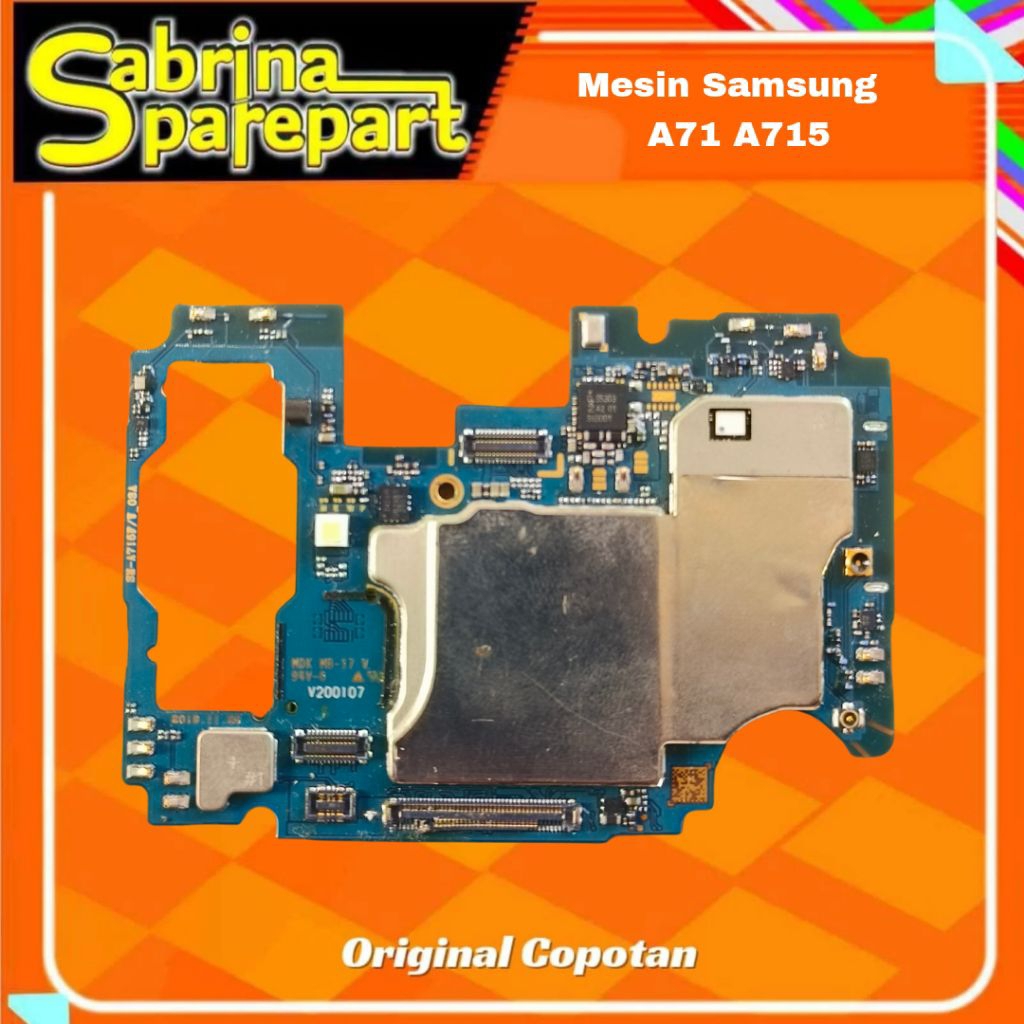 Mesin Samsung A71 A715F kondisi mesin hidup minus mohon baca deskripsi