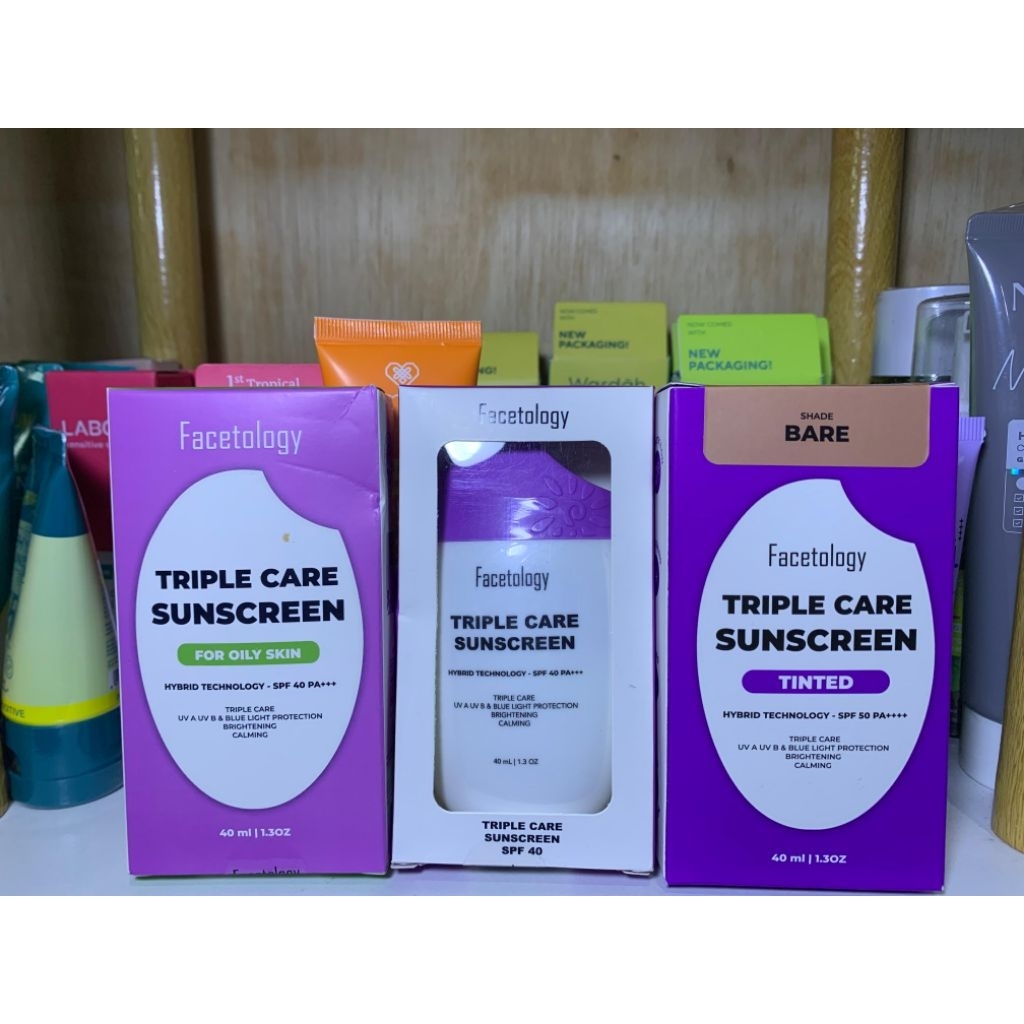 facetology sunscreen 100% original
