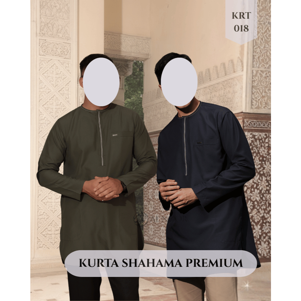 Kurta by Shahama | Kurta Shahama Premium  KRT 018 - Pusat Grosir Al Noor