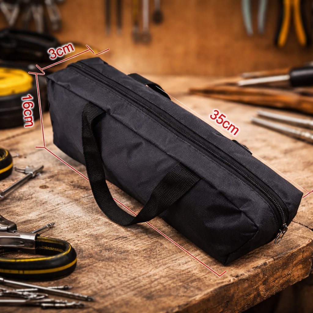 Tas Perkakas Mekanik & Teknisi Listrik – Tas Kunci Kerja Tukang Bangunan Serbaguna