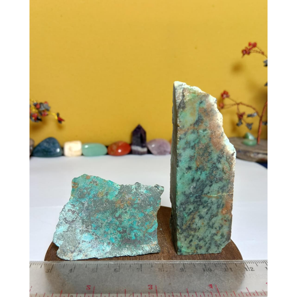 Batu Natural Africa Turquoise Rough / Raw (13)