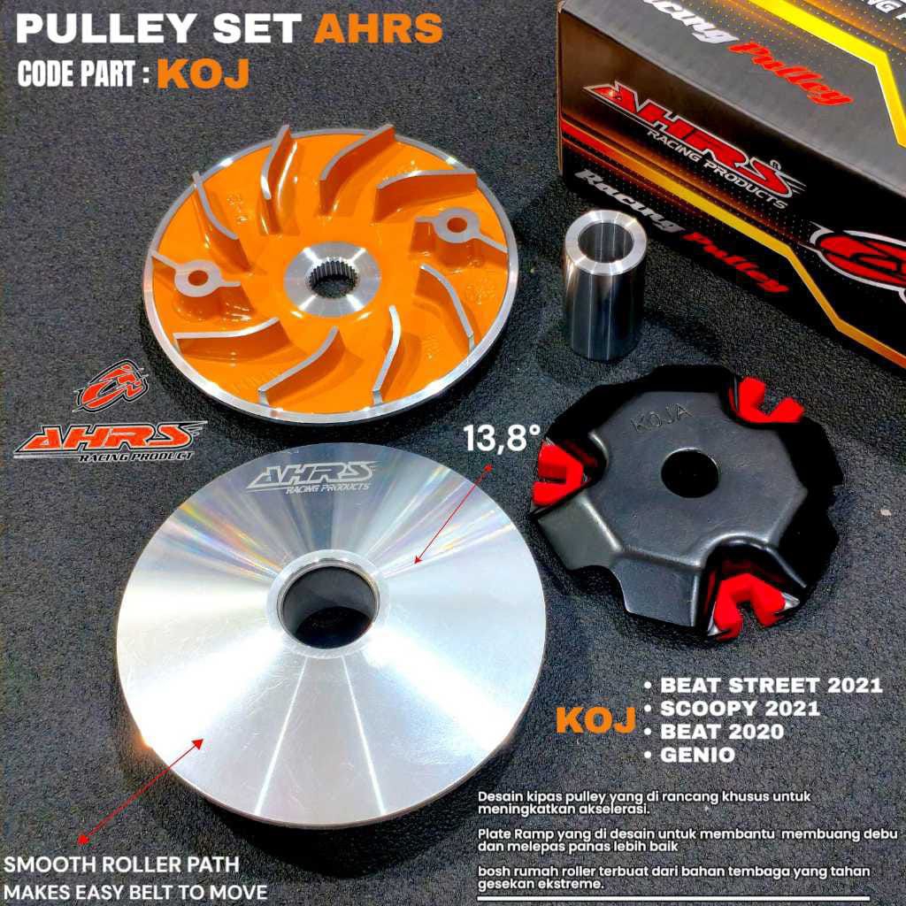 Pulley Set AHRS Racing Beat 2020,Beat Street 2021,Scoopy 2021,Original AHRS Racing