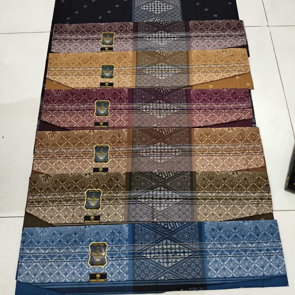 SARUNG POHON KORMA BALIAN GOLD BENANG 9000