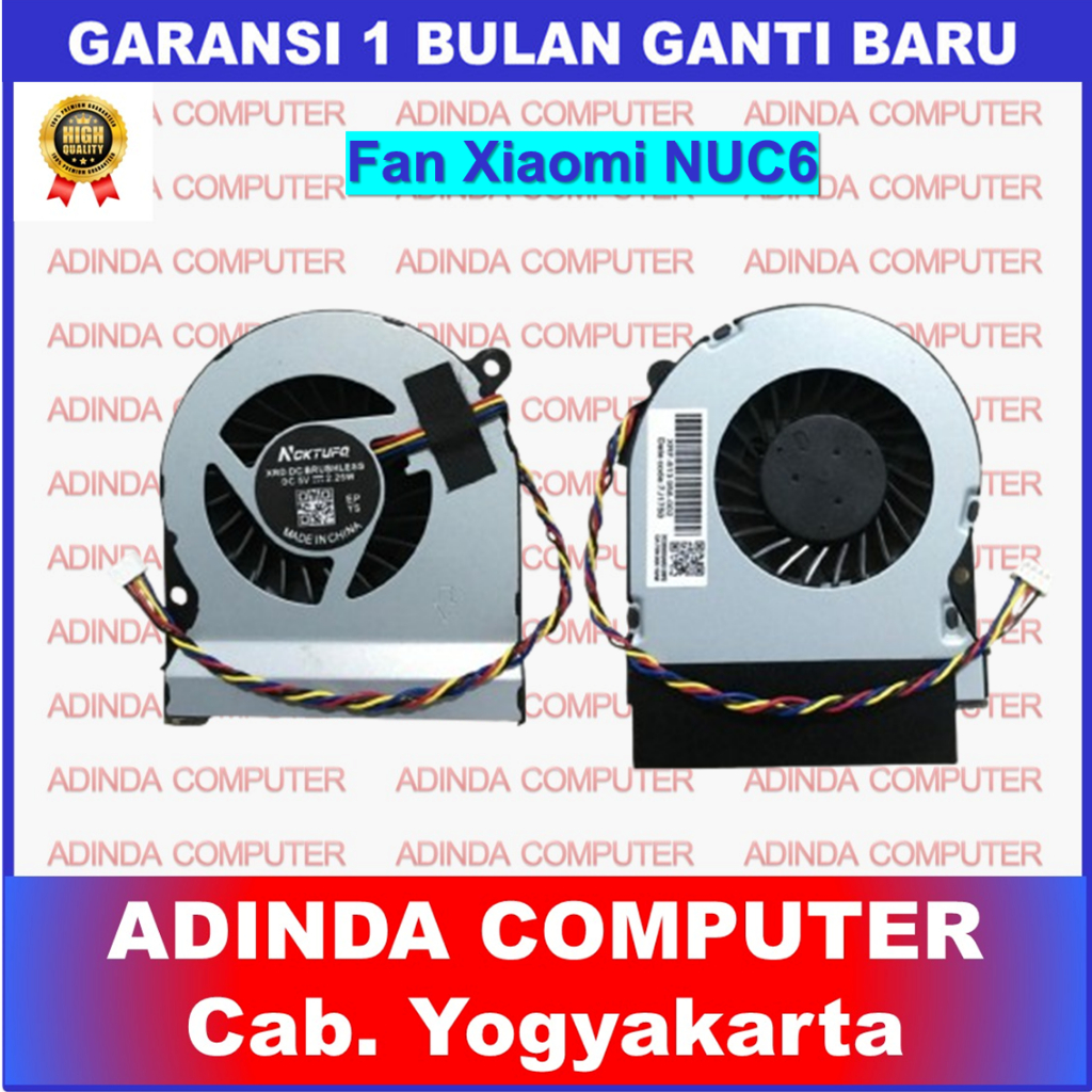 Kipas Fan Xiaomi Intel Skull Canyon NUC6 NUC 6 i3 i5 i7 NUC6I7KYK KSB0605HB KSB0605HBW5Y OEM