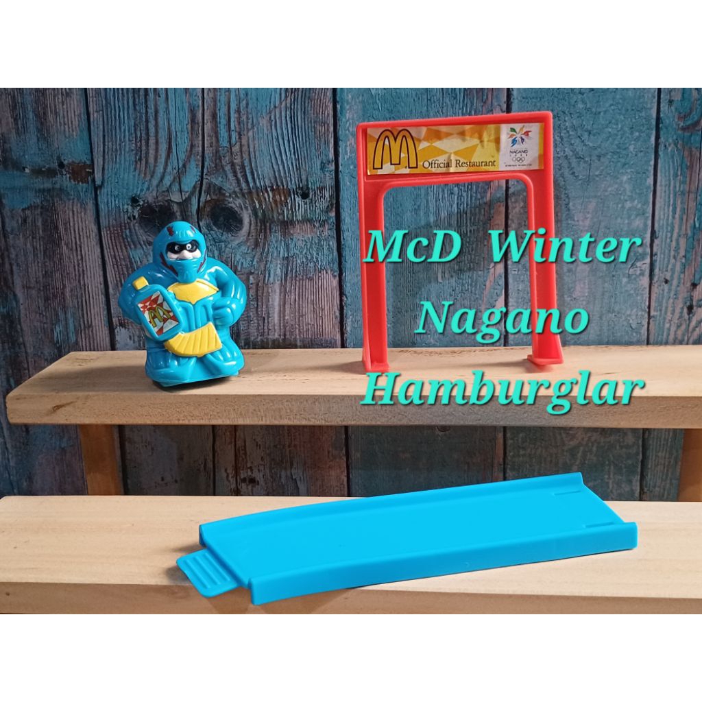 McD Happy Meal Japan Winter Nagano Olympic #Hamburglar