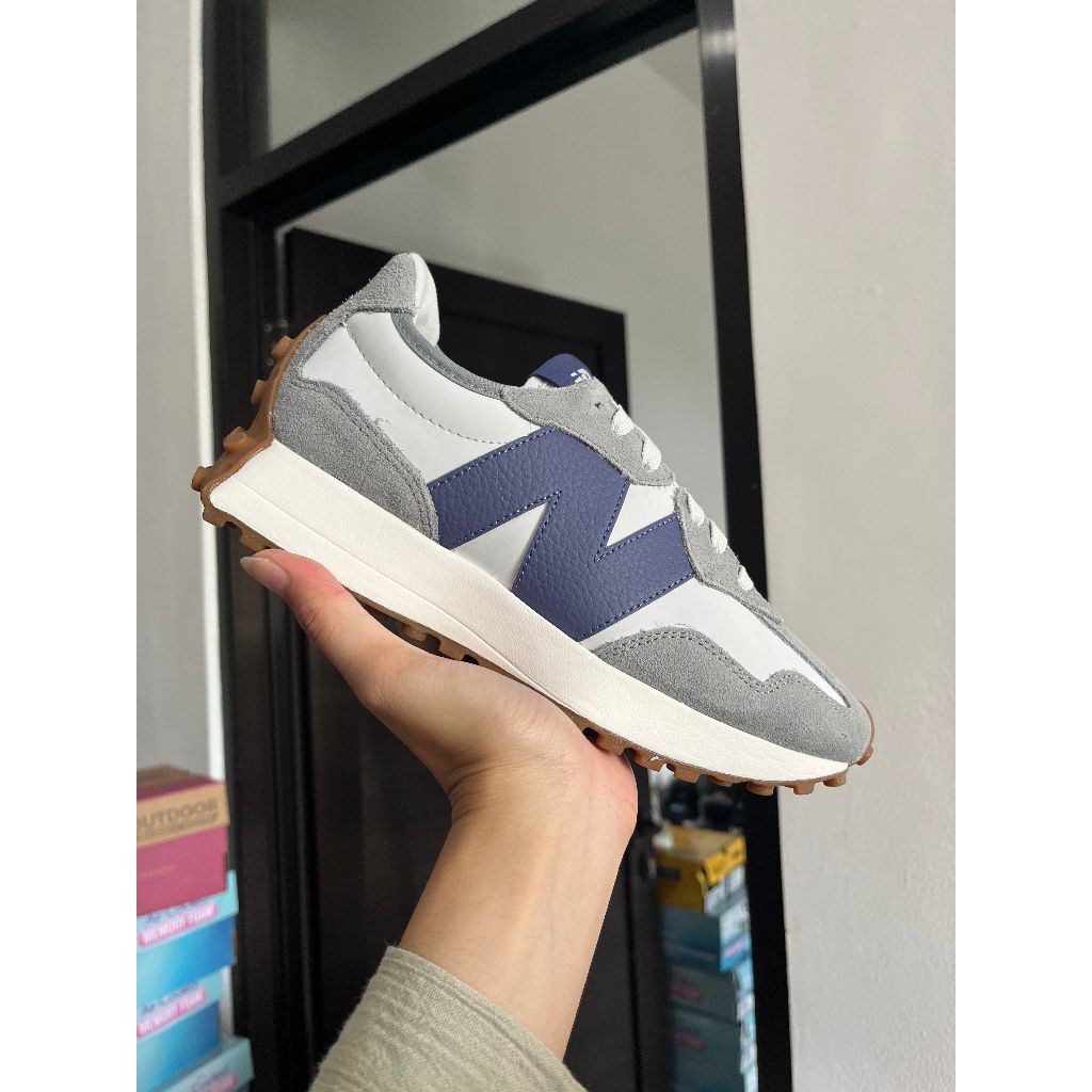 NEW ARRIVAL SEPATU WANITA NEW BALANCE 327 GREY ORIGINAL WS327NKB