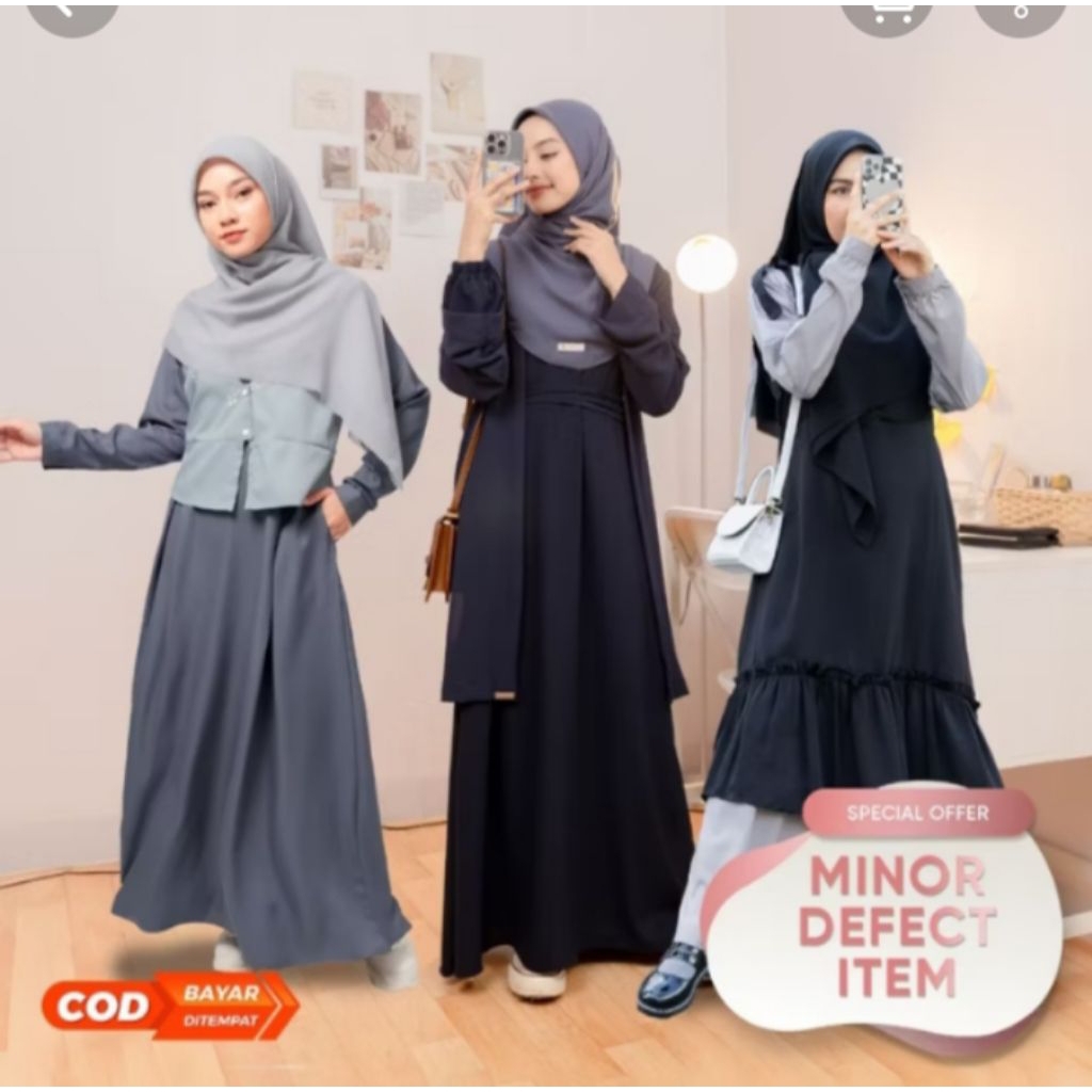 PRELOVED_SHILLA_DRESS_BY_JILBRAVE_UKURAN_M