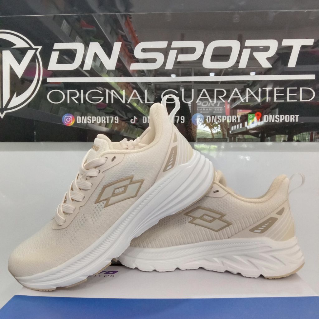 DNSPORT (ORIGINAL GUARANTEED) LOTTO SHOES EDO SEPATU RUNNING WANITA LOTTO 100% ORIGINAL