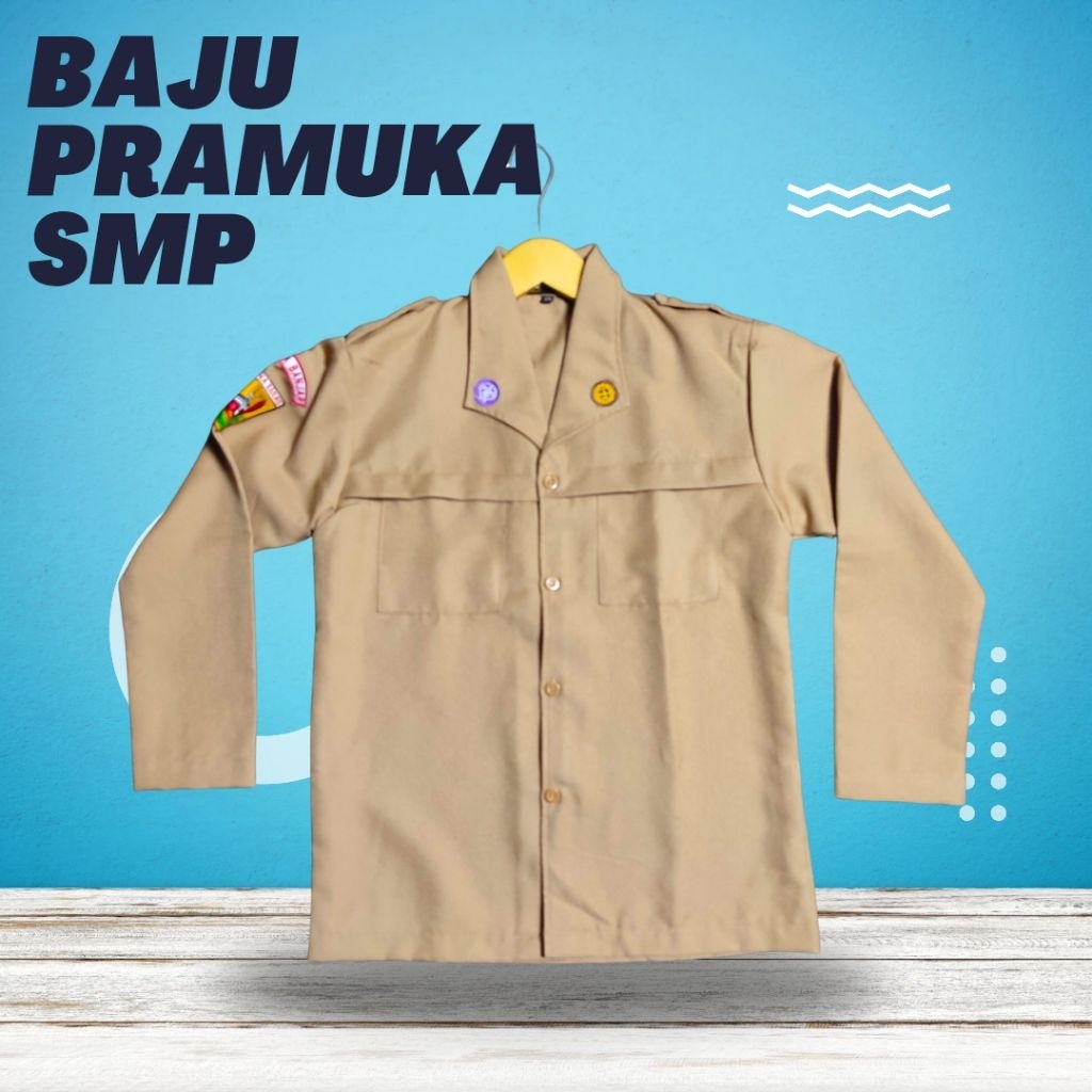 seragam pramuka SMP PUTRI rapilo super