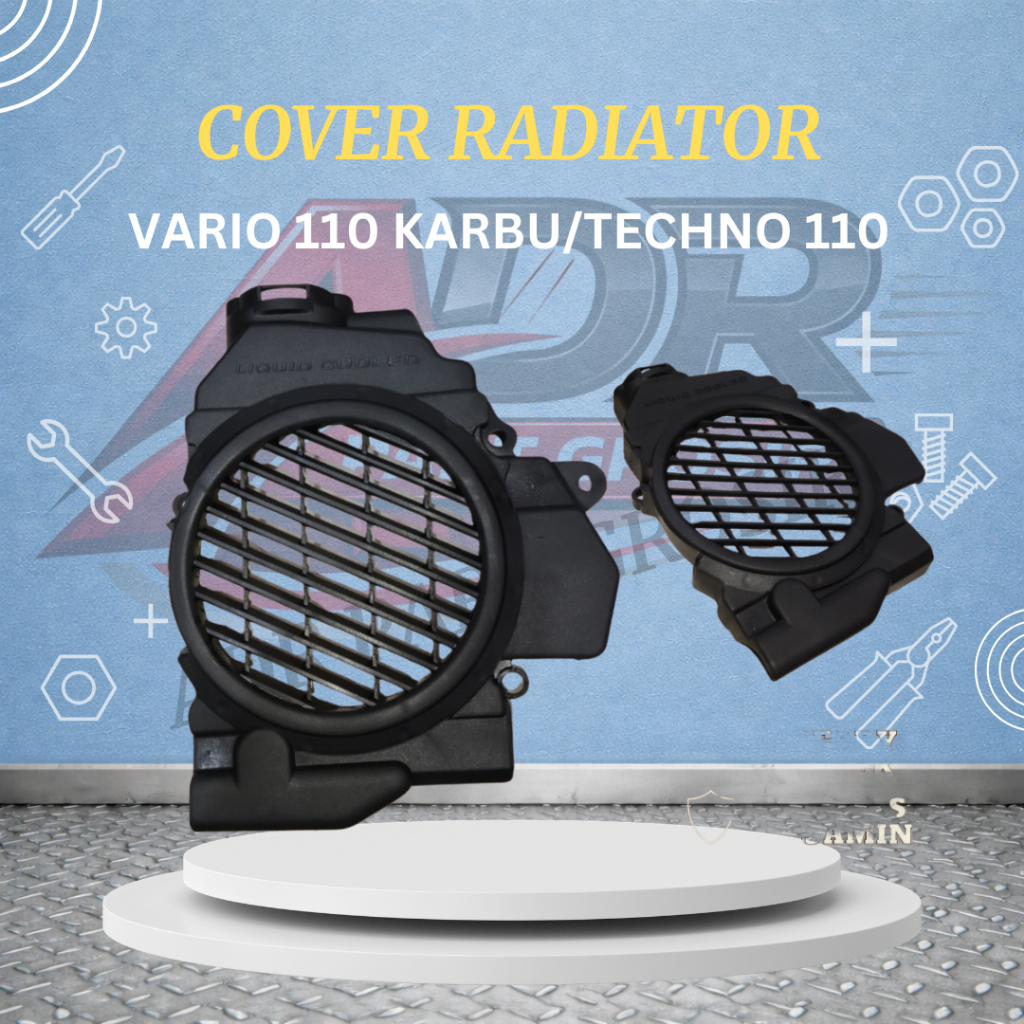 Cover Radiator Vario 110 Karbu Vario Techno 110 Cover Pelindung Radiator Honda Vario 110 KVB