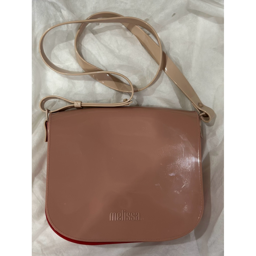 [VGC - preloved] Melissa Bag Pink Red