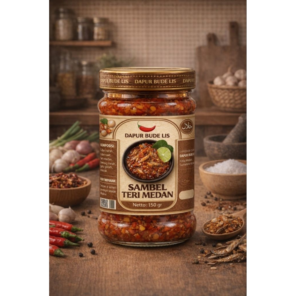 SAMBEL TERI MEDAN - SAMBEL TERI NASI - SAMBEL TERI PEDES